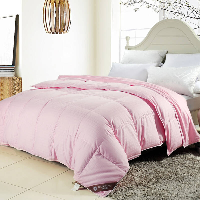 百思寒(baisihan) 90%白鹅绒蚕丝被 子母被 母被羽绒被 子被蚕丝被 四