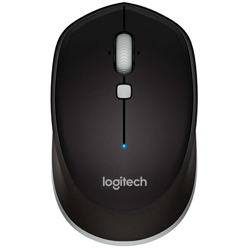 罗技（Logitech）M337(M336)无线蓝牙鼠标 家用商务办公鼠标 笔记本台式电脑一体机鼠标 黑色