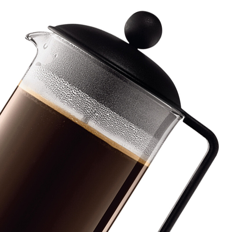 bodum 波顿法压壶 欧洲进口 咖啡壶 肖特玻璃家用 奶泡滤压式茶壶冲茶