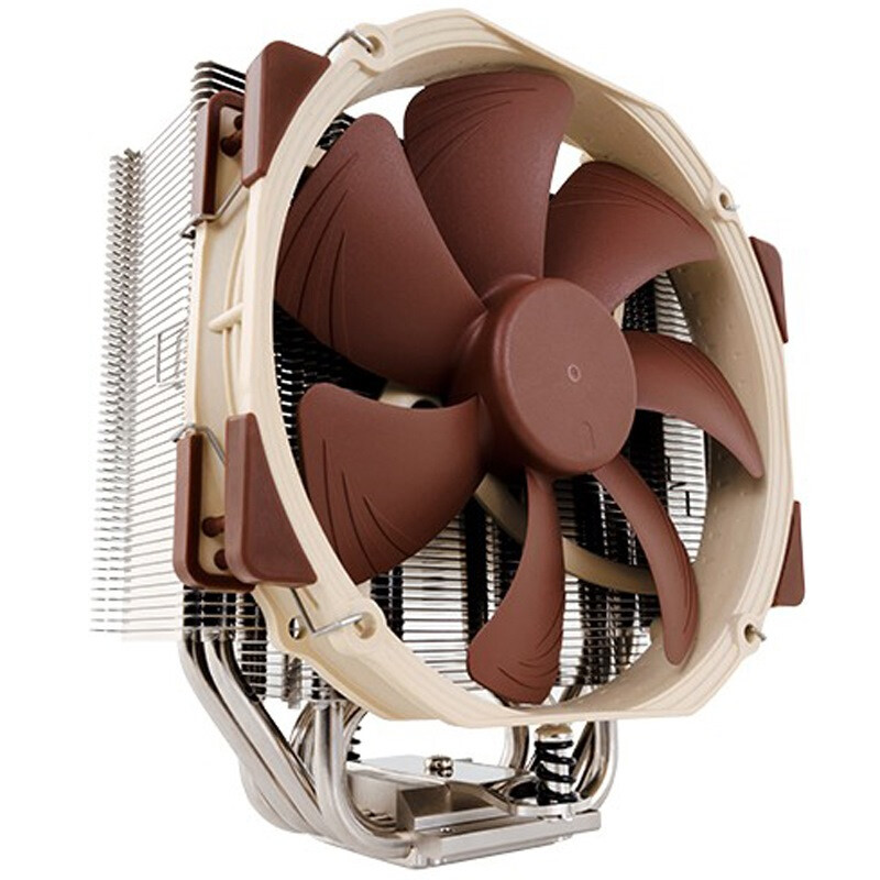 猫头鹰（NOCTUA）NH-U14S CPU散热器 （支持115X/2011/AMD/A15 PWM温控风扇/兼容梳子内存）