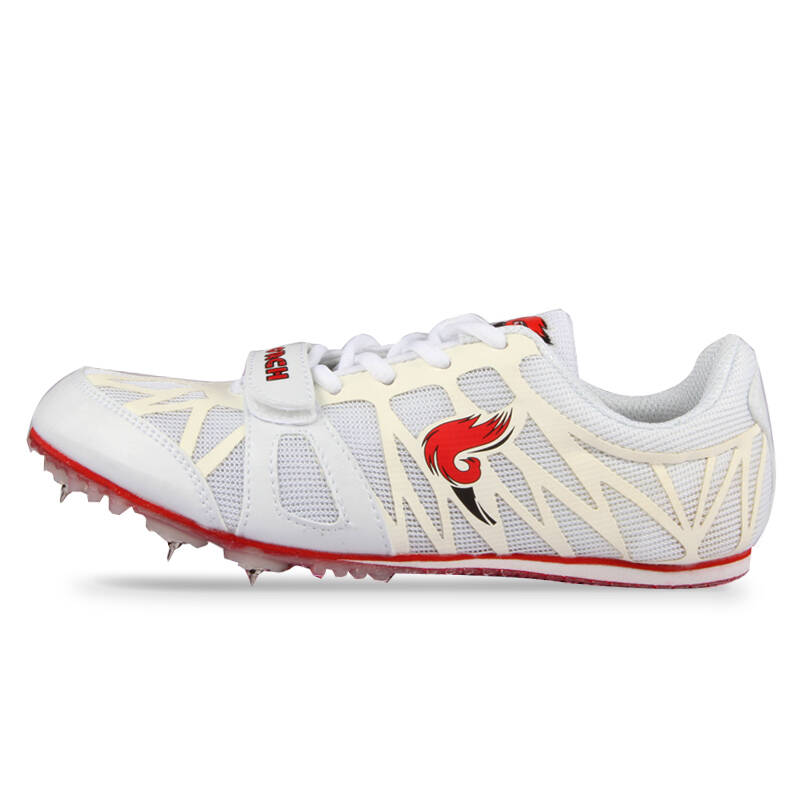火炬torch跑钉鞋比赛考试鞋加速田径鞋9906 白色 40