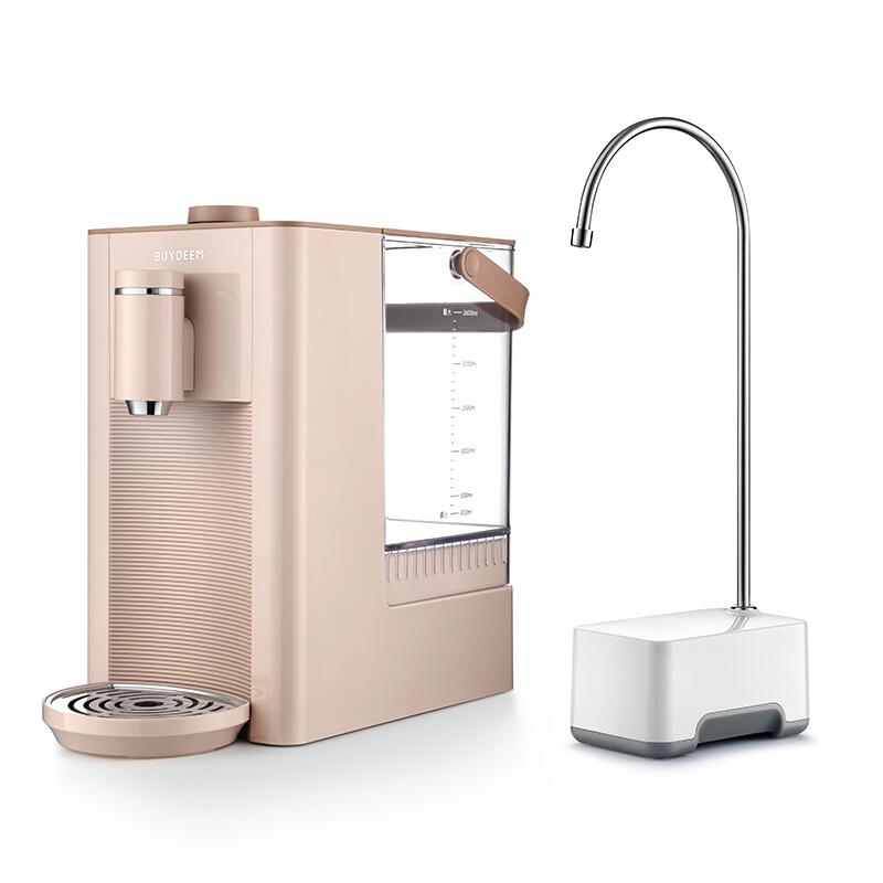 北鼎（Buydeem）饮水机 即热式恒温速热茶水机家用台式智能小型迷你茶吧机冲茶泡奶神器办公室饮水器 s602+A101组合套餐