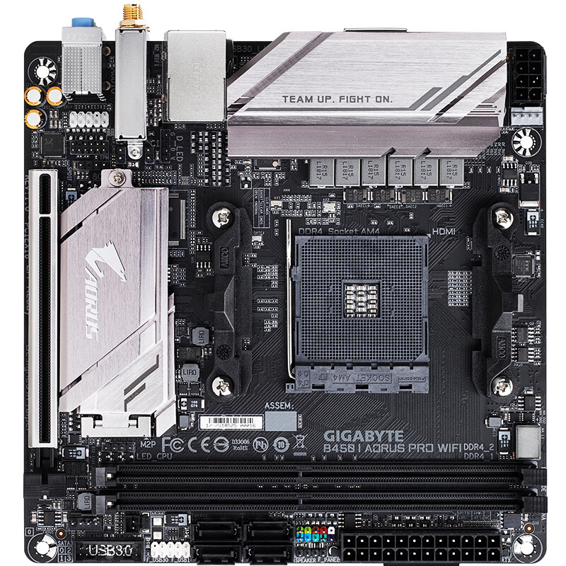 技嘉（GIGABYTE）B450 I AORUS PRO WIFI 主板 (AMD B450/Socket AM4)