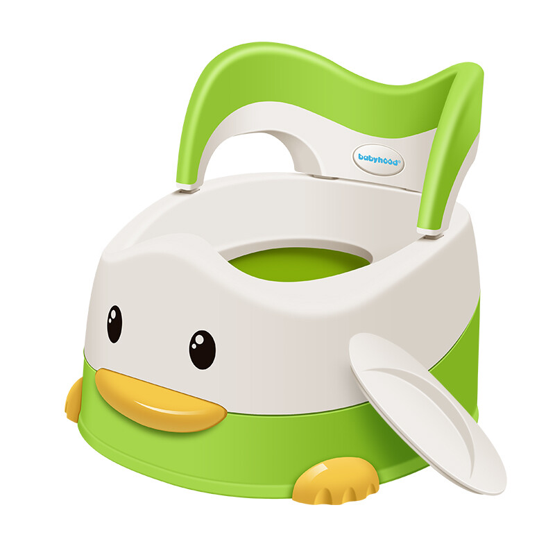 世纪宝贝babyhood 淘气鸭儿童坐便器 婴儿便盆尿盆小马桶 男女宝宝座