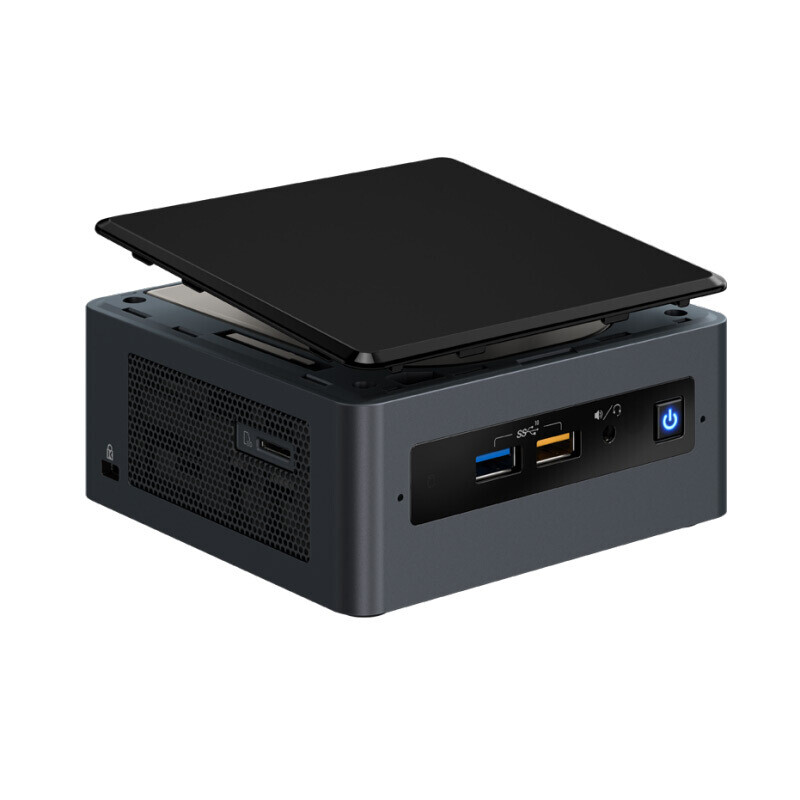 英特尔(intel) nuc8i7beh6酷睿八代i7-8559u迷你微型电脑行业主机智能