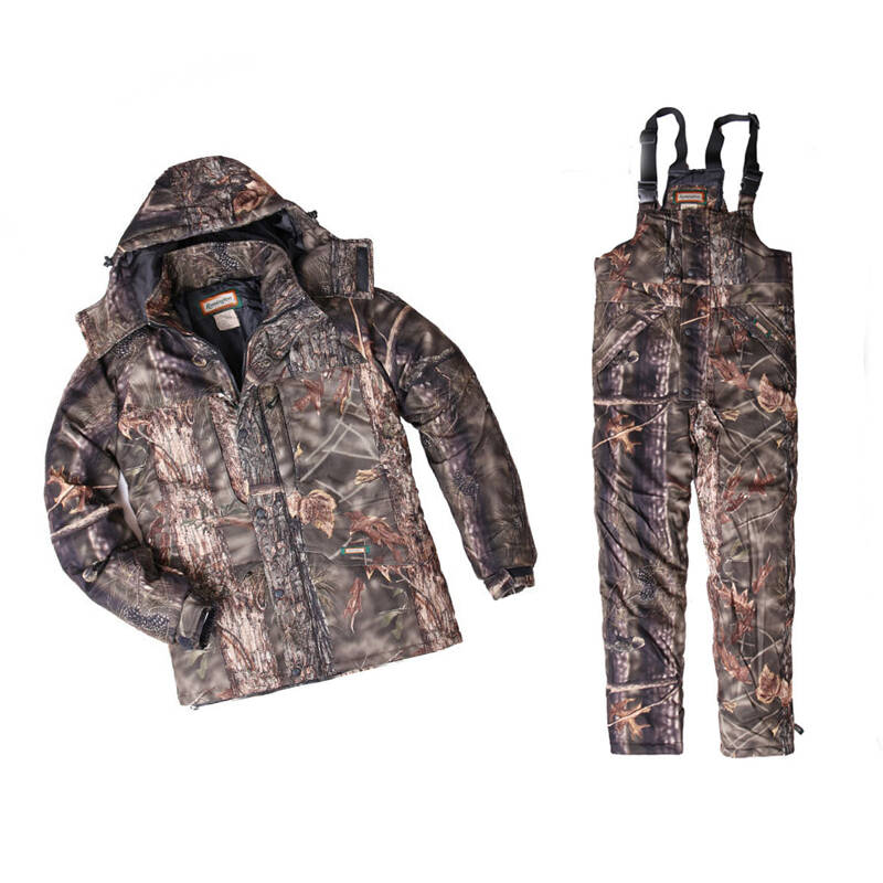 丛林人 户外狩猎打猎服套装正品棉服保暖套装 雪地仿生