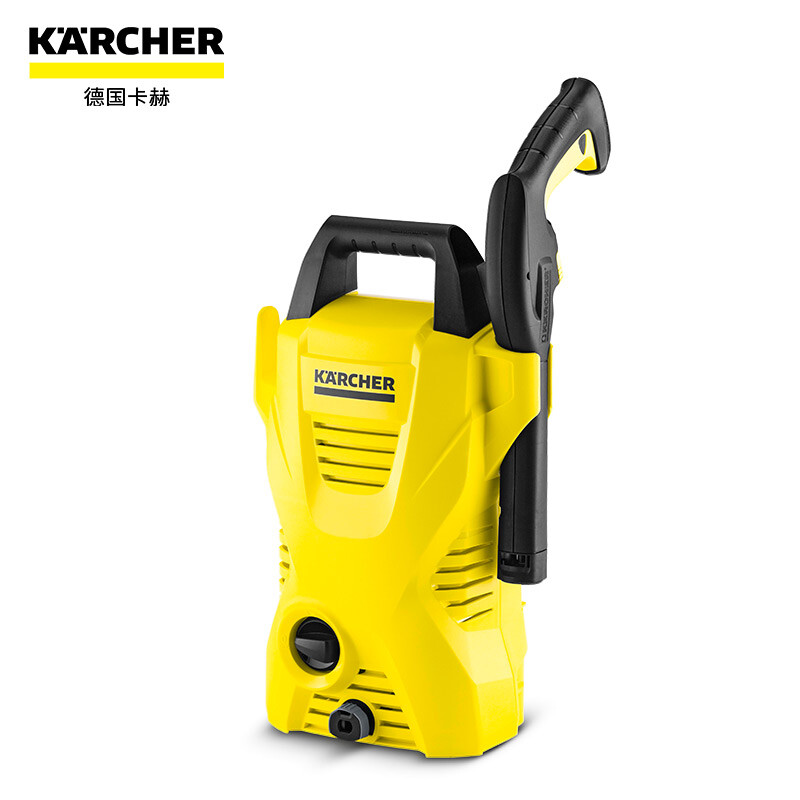 Karcher卡赫家用高压清洗机 洗车水枪家用洗车机 洗车神器洗车泵高压水枪 德国凯驰集团K2Compact