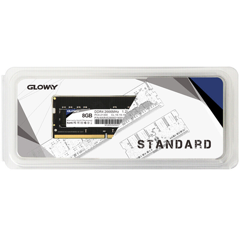 光威（Gloway）8GB DDR4 2666 笔记本内存条 战将系列-精选颗粒/稳定兼容