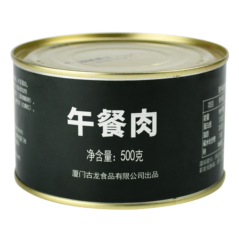 古龍 午餐肉 速食罐頭 泡面火鍋搭檔 500g