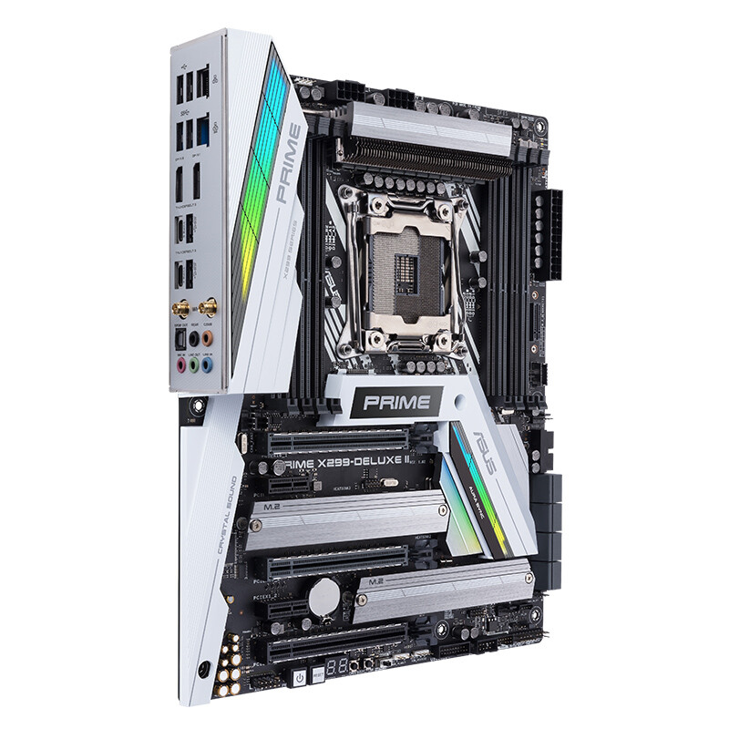 华硕（ASUS）PRIME X299-DELUXE II 主板 大师系列 支持CPU 10900X/10920X/10940X （Intel X299/LGA 2066）