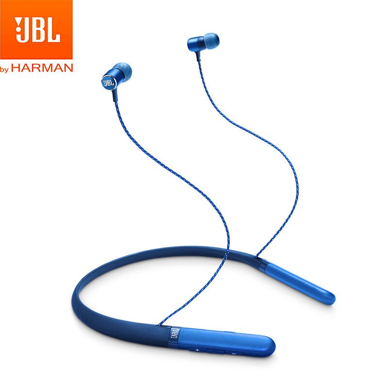 JBL LIVE 200BT 頸掛式無(wú)線(xiàn)藍(lán)牙耳機(jī) 入耳式耳機(jī)+運(yùn)動(dòng)耳機(jī) 跑步磁吸式帶麥 蘋(píng)果安卓通用 冰湖藍(lán)