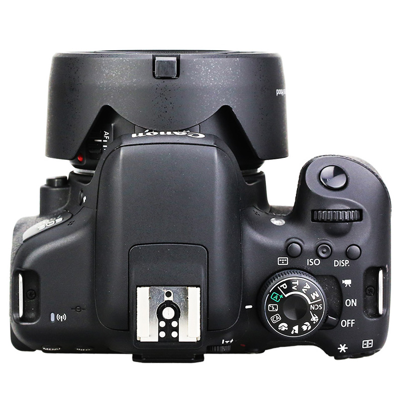 JJC 适用佳能EF 50 f/1.8 STM遮光罩 第三代小痰盂49mm定焦镜头90D 80D 800D 200D2II二代 5D3/4 6D配件ES-68