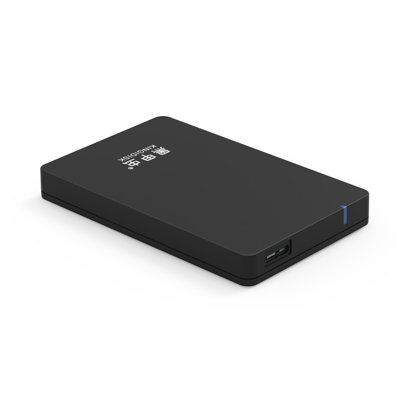 黑甲虫 (KINGIDISK) 80GB USB3.0 移动硬盘  H系列  2.5英寸 磨砂黑 简约便携 商务伴侣 内置加密软件 H80