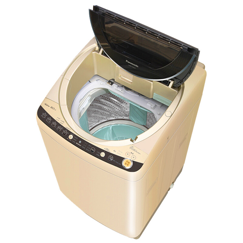 松下(panasonic)8公斤变频直驱洗烘一体 冷凝式烘干离心洗涤 纳米水