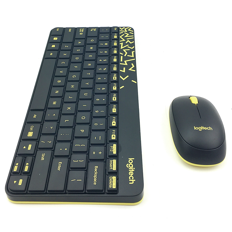 罗技（Logitech）MK240 Nano 键鼠套装 无线键鼠套装 办公键鼠套装 黑色  带无线2.4G接收器