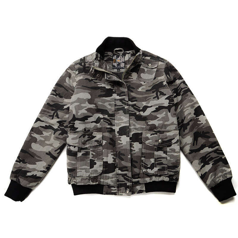 德意志山峰迷彩服上衣保纯棉情侣迷彩风夹克衣hf107049/hf108015 灰色