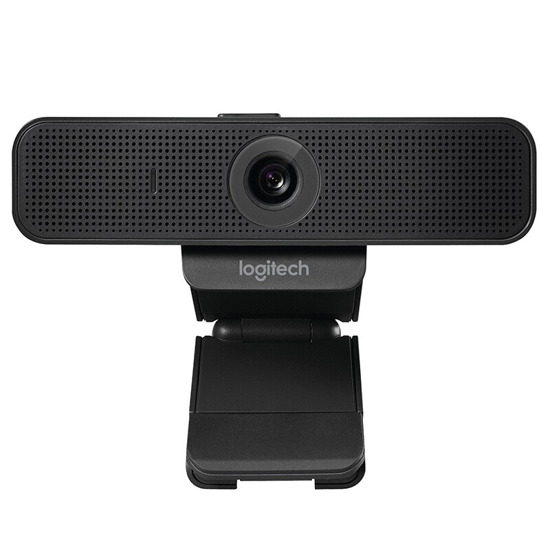 罗技（Logitech）C925e 高清会议室摄像头 主播摄像头 自动对焦 镜头关闭开关 保护隐私 1080P