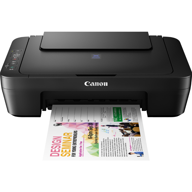 佳能（Canon）E418学生彩色喷墨经济型一体机（打印/复印/扫描 学生/作业/照片打印）