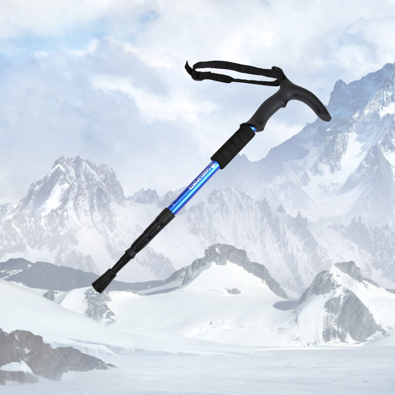 剖析骆驼(camel)户外登山杖  四节t型直柄手柄 徒步登山专用手杖测评