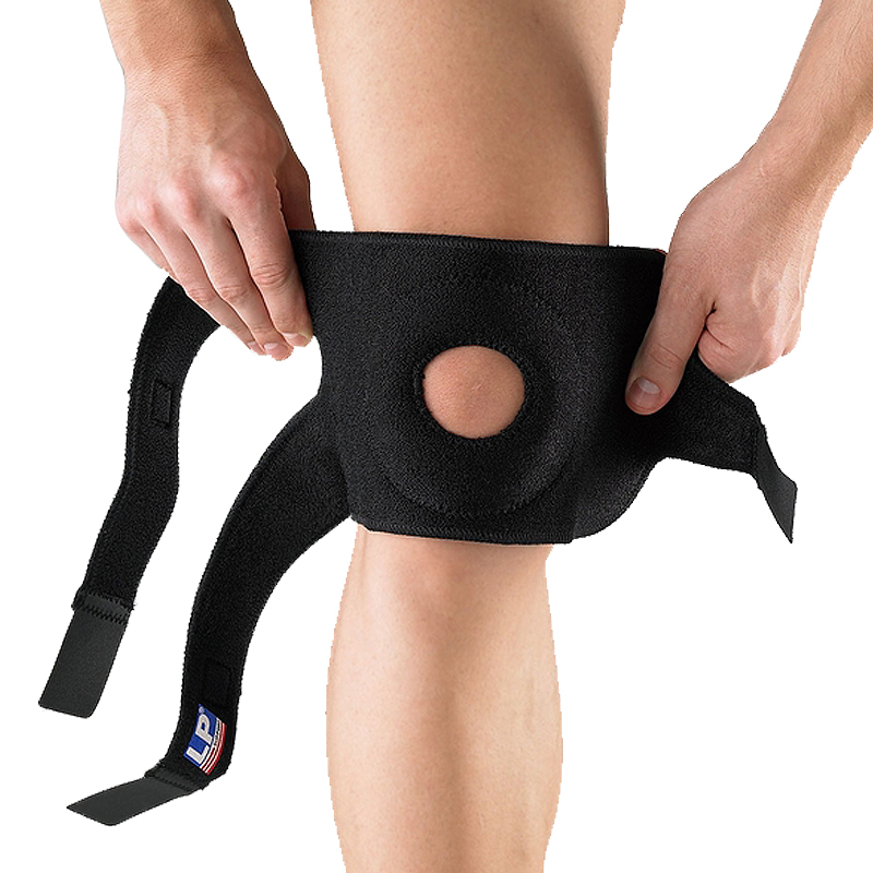 LP788运动护膝髌骨支撑型运动护具跑步羽毛球跳绳健身稳固半月板 男女通用 加大码