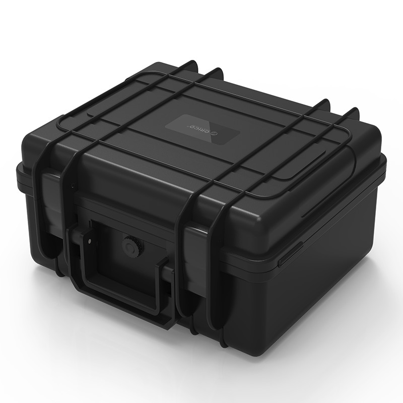 奥睿科(ORICO)硬盘盒保护箱三防硬盘保护盒20粒3.5英寸 黑色PSC-L20