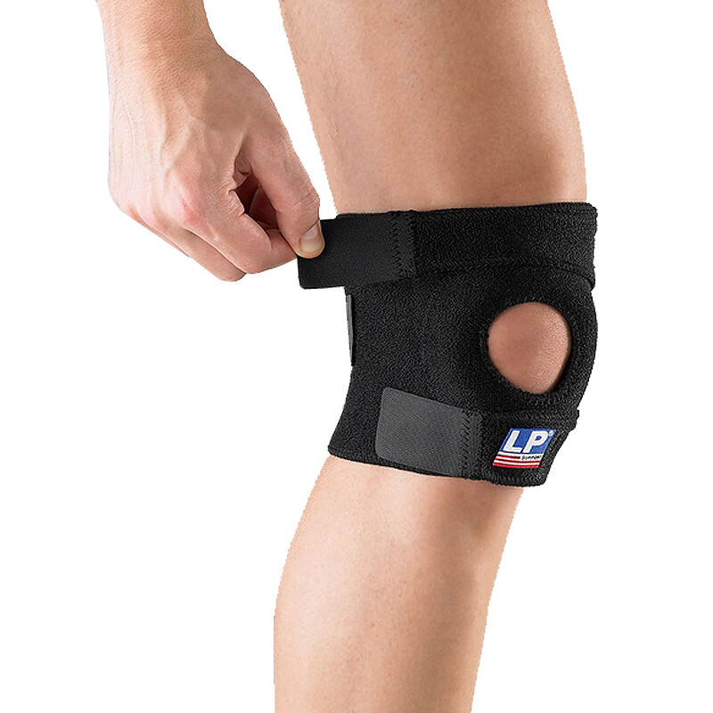 LP788运动护膝髌骨支撑型运动护具跑步羽毛球跳绳健身稳固半月板 男女通用 加大码