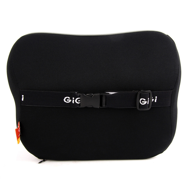吉吉（GiGi）汽车头枕护颈枕 G-1107太空记忆棉行车靠枕 黑色