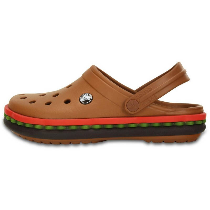 卡洛驰/crocs 男款凉鞋 树脂 拼色 打孔15055