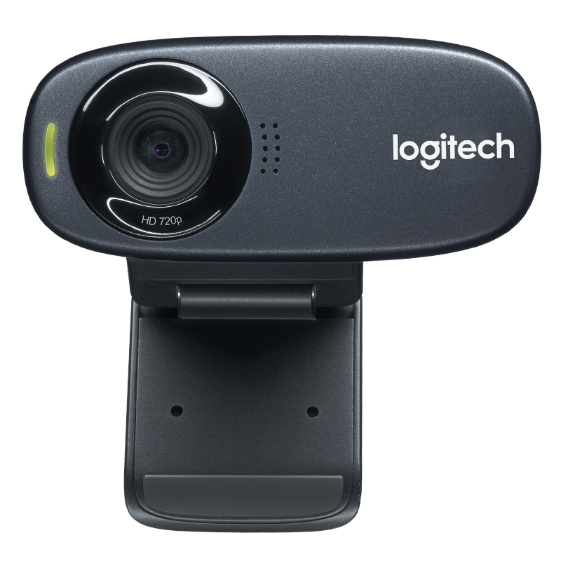 罗技（Logitech）C310 高清晰网络摄像头 即插即用 720P 自动光线校正 网络教学 亲友视频通话 个人网络会议