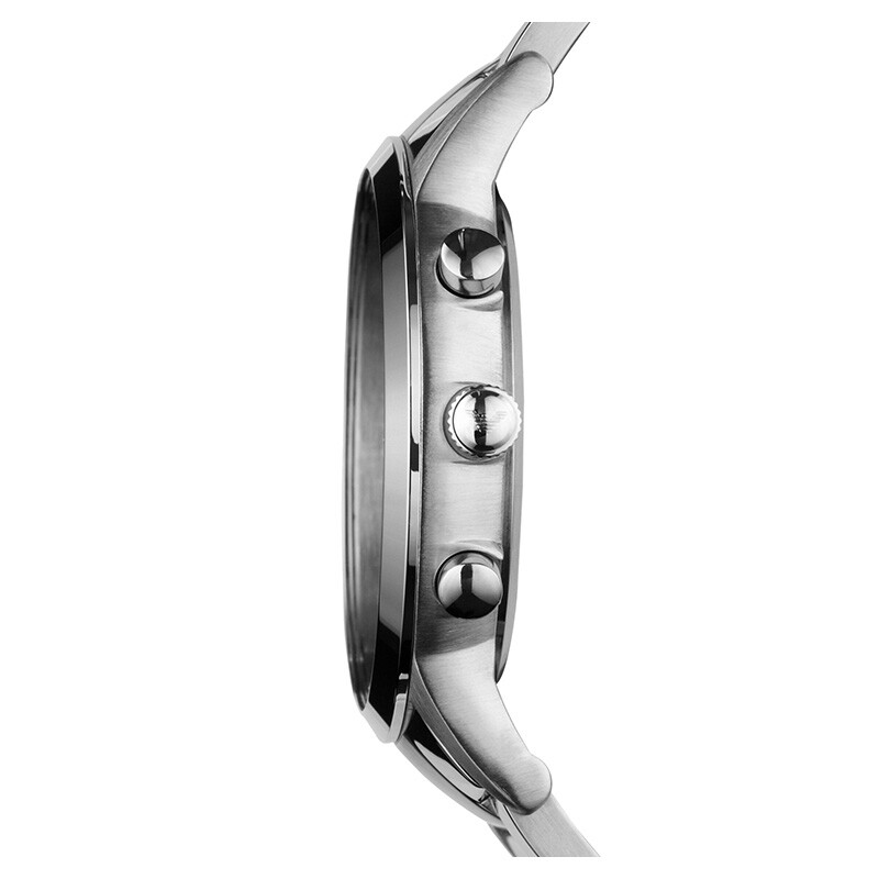 阿玛尼（EmporioArmani)手表钢制表带商务时尚休闲石英男士腕表AR2448