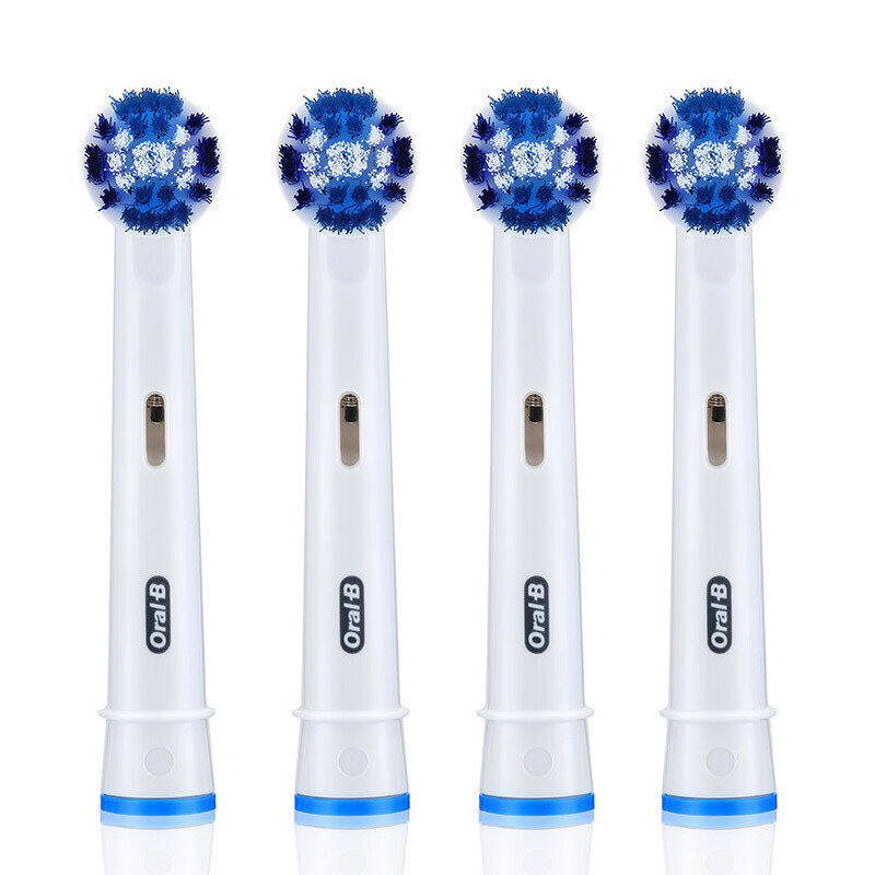 博朗 欧乐B（Oralb）电动牙刷头 适配成人2D/3D全部型号 EB20-4精准清洁型 4支装