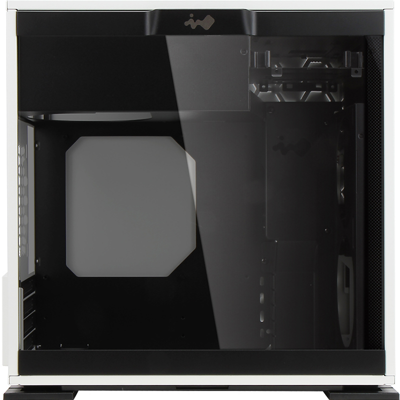 迎广（IN WIN）301 白色 电脑主机箱(支持MATX主板/240水冷排/玻璃侧透/背线/USB3.0*2）