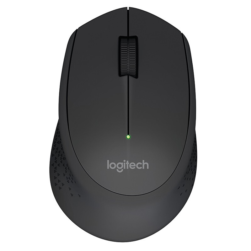 罗技（Logitech） M280无线鼠标光电笔记本电脑商务办公家用鼠标 M280黑色