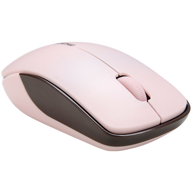 摩天手(Mofii) G018 无线鼠标 笔记本台式机商务办公家用省电 USB迷你小手鼠标 粉咖