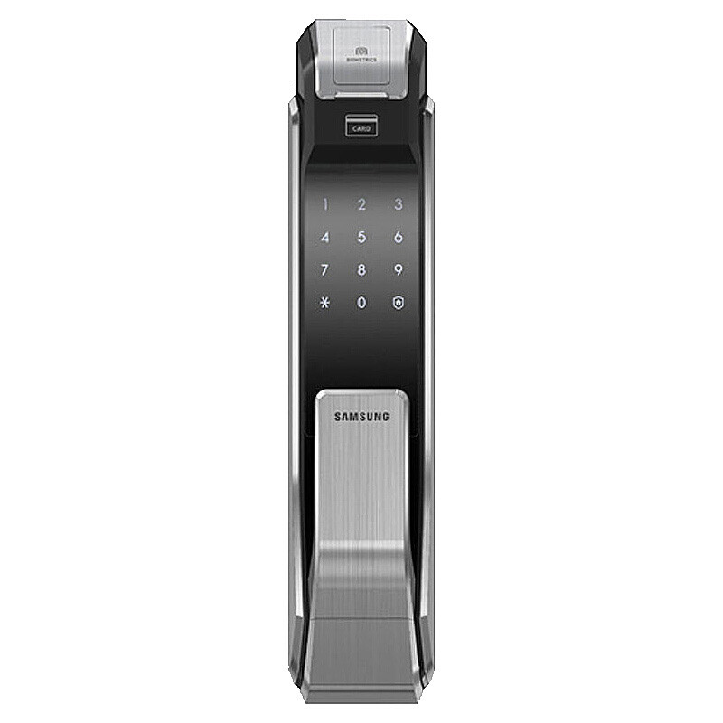 三星(samsung)指纹锁 家用防盗门密码磁卡锁 智能电子锁 shs-p718