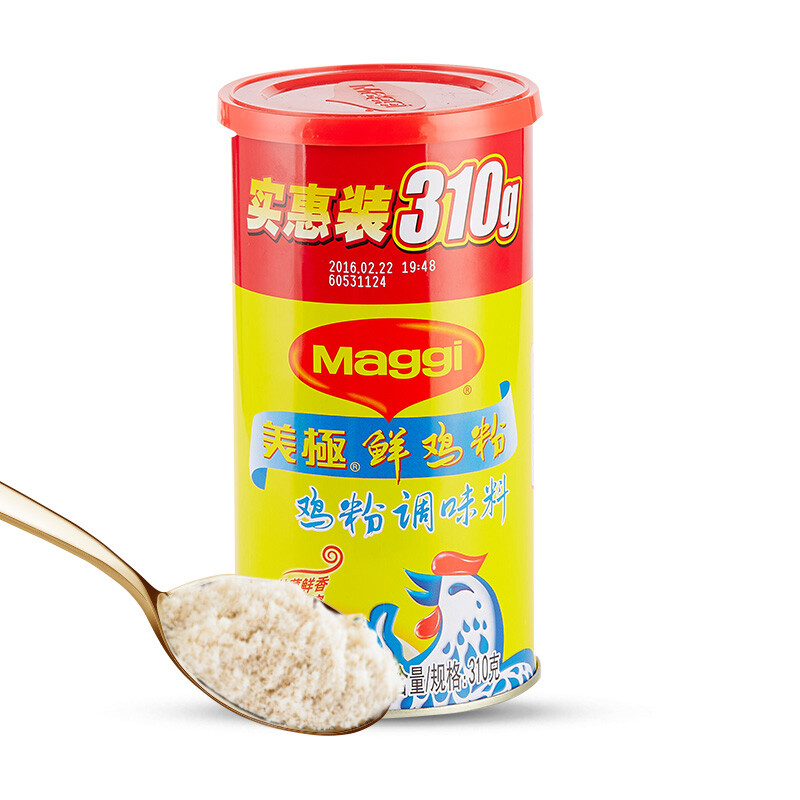 MAGGI/美极 鸡精 鲜鸡粉 煲汤烹饪 易溶解 310g 雀巢出品