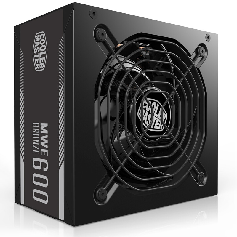 酷冷至尊(CoolerMaster)额定600W MWE600机箱电源（80PLUS铜牌/DCtoDC架构/智能风扇/台式机电源）