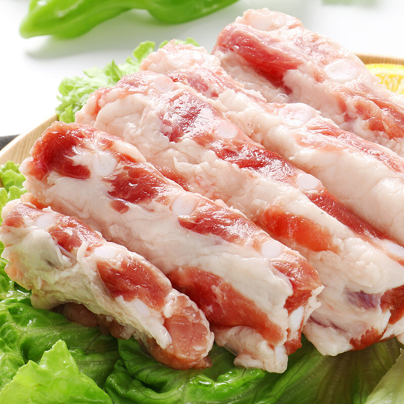 得利斯 猪软骨500g 猪脆骨生鲜猪软排 猪脆骨烧烤猪脆骨零食原料 国产