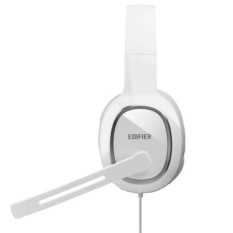漫步者（EDIFIER）K815 头戴式立体声游戏耳机 电脑耳麦 绝地求生耳机 吃鸡耳机 办公教育 学习培训 白色