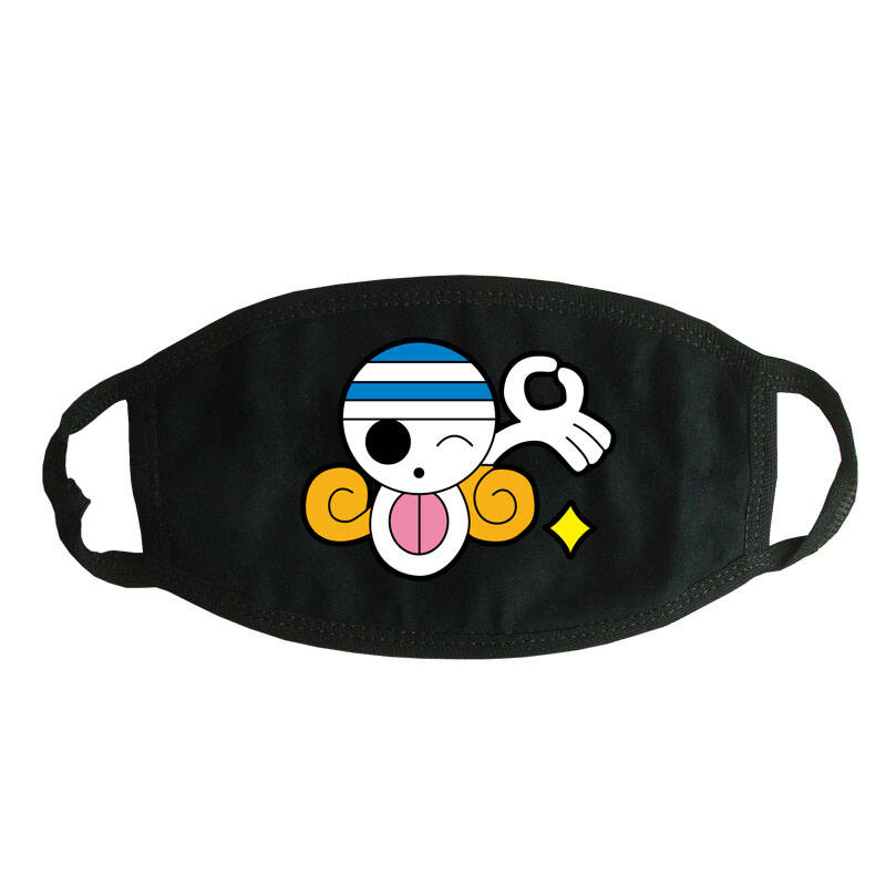 17toon/动漫海贼王onepice/海贼旗/棉质口罩/防雾霾pm2.