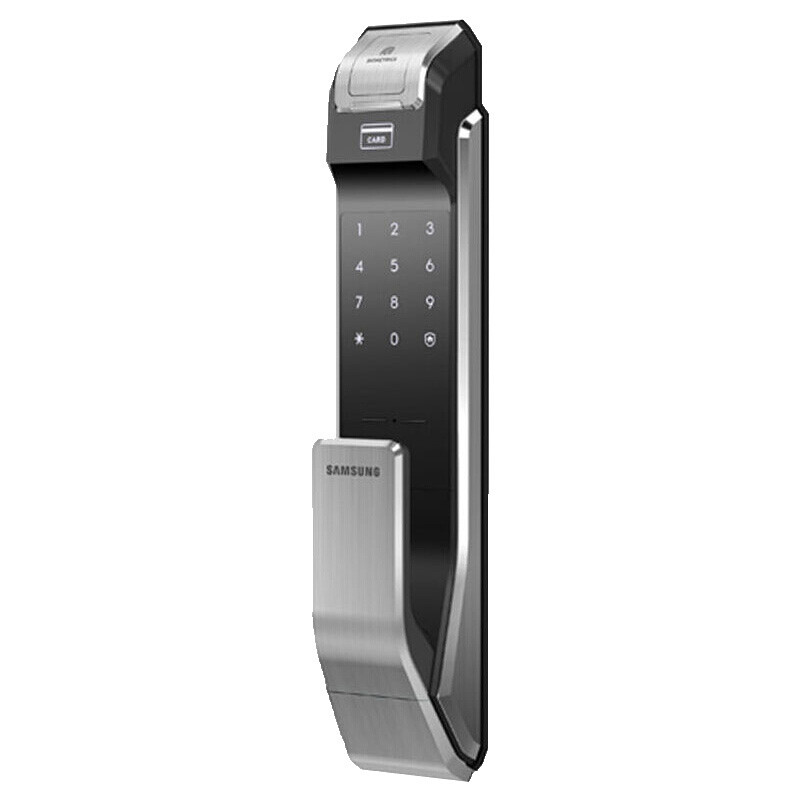 三星(samsung)指纹锁 家用防盗门密码磁卡锁 智能电子锁 shs-p718