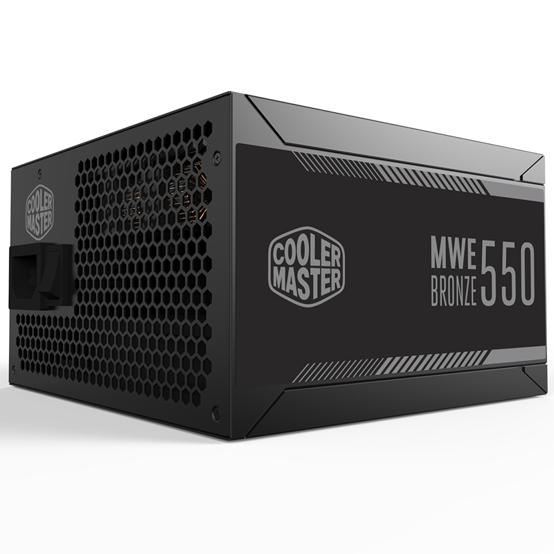 酷冷至尊(CoolerMaster)额定550W MWE550机箱电源(80PLUS铜牌/DCtoDC架构/降噪风扇/台式机电源)