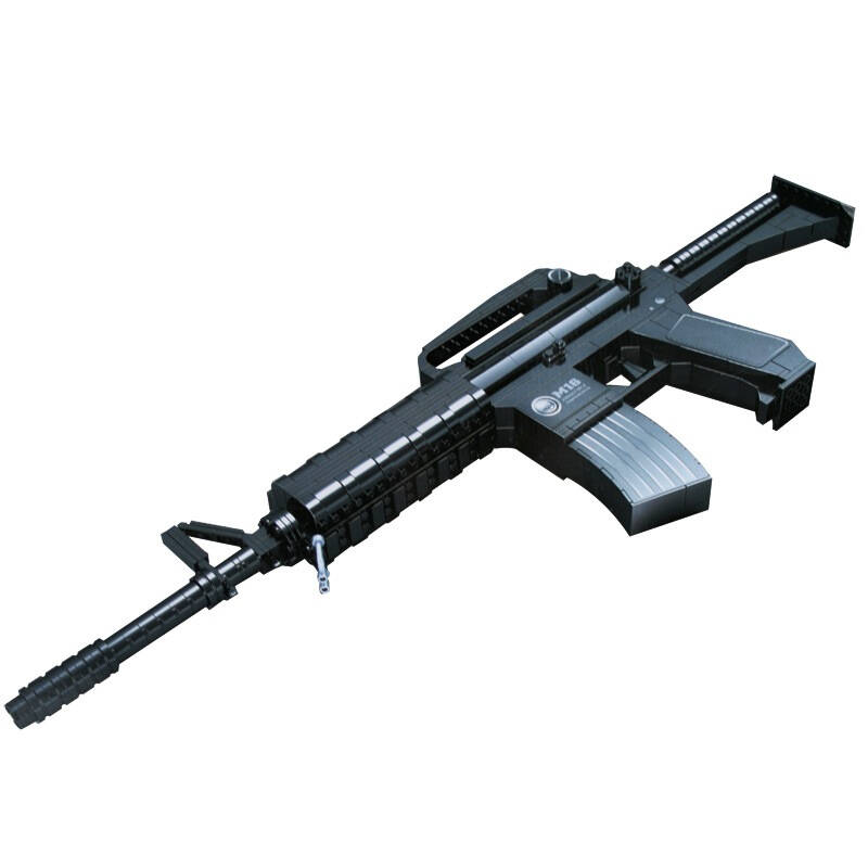 奥斯尼 积木拼插玩具 超级军备系列 突击步枪 m16 524块积木 p22607