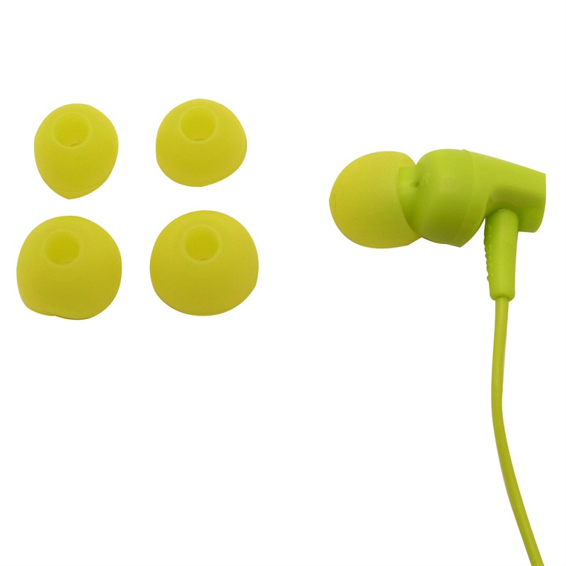 铁三角 CLR100 入耳式运动有线耳机 居家办公 立体声 音乐耳机 橧绿色