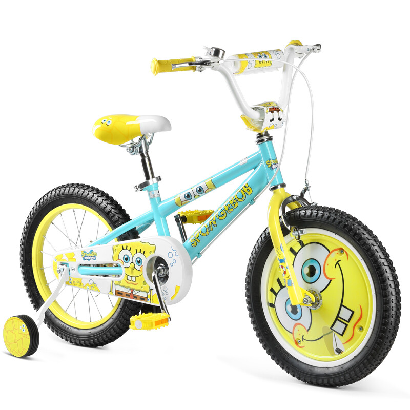 途锐达(topright)海绵宝宝儿童自行车 女孩单车 脚踏车4/5/6/7/8岁