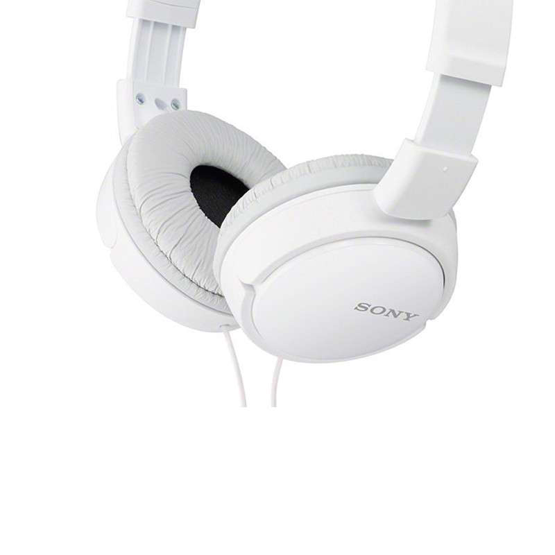 索尼（SONY）MDR-ZX110AP 头戴式 立体声耳机 白色