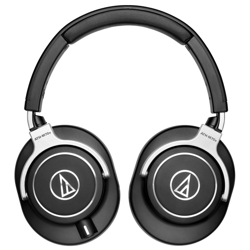 鐵三角（Audio-technica）ATH-M70X 高端專業(yè)錄音頭戴式耳機 高度聲音還原