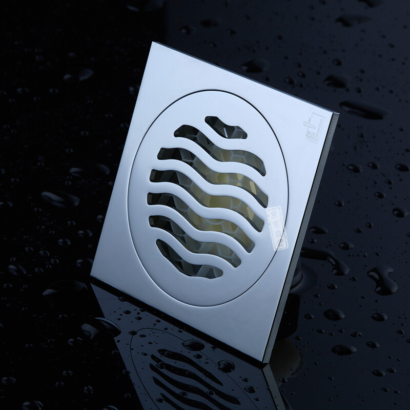 潜水艇(submarine)tf40-10b 铜质超薄防臭地漏 40管/50管可用