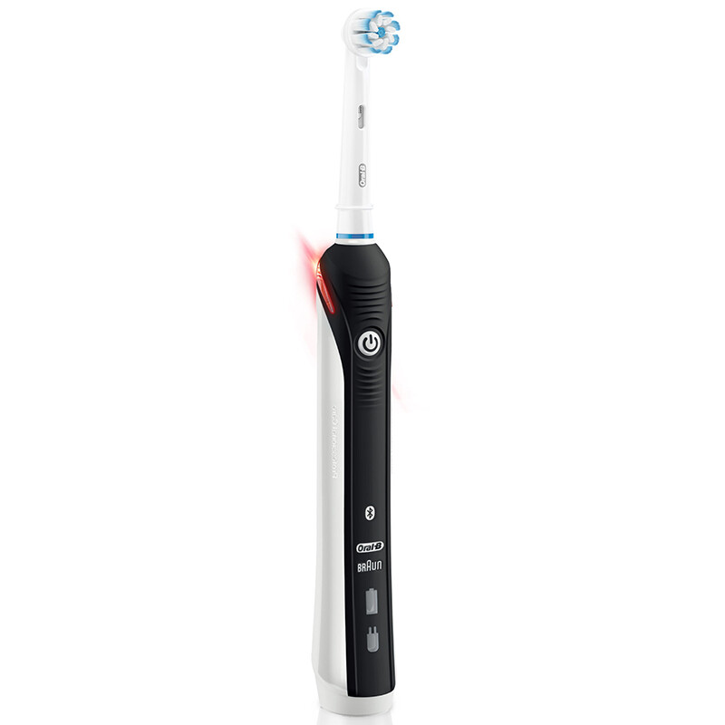 欧乐B电动牙刷 成人3D声波旋转摆动充电式（刷头*3+旅行盒）iBrush6500黑