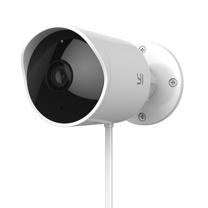 小蚁（YI）摄像头家用 高清无线摄像机 室外IP65防水智能监控器 网络WIFI手机远程 双向通话O30